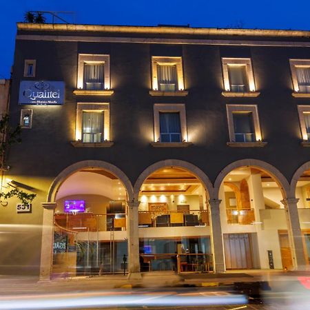 Hotel Qualitel Centro Historico 莫雷利亚 外观 照片